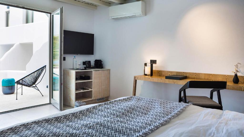 LYO Boutique Hotel Mykonos - Δωμάτιο Αυλής με Βεράντα