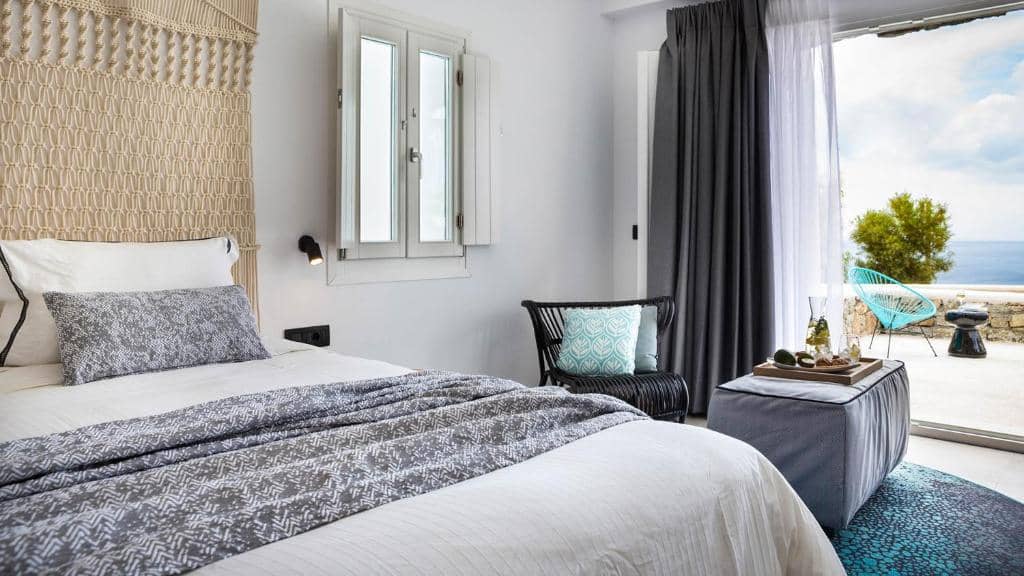LYO Boutique Hotel Mykonos - Σουίτα Deluxe Δύο Υπνοδωματίων με Θέα Θάλασσα και Βεράντα