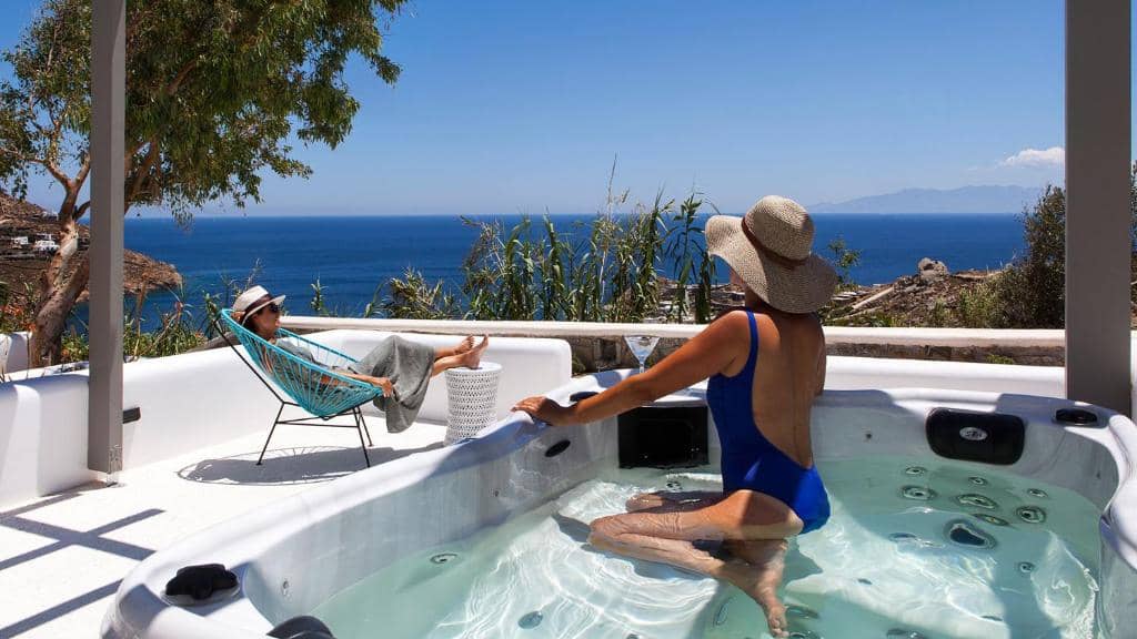 LYO Boutique Hotel Mykonos - Σουίτα με Πανοραμική Θέα Θάλασσα και Υδρομασάζ