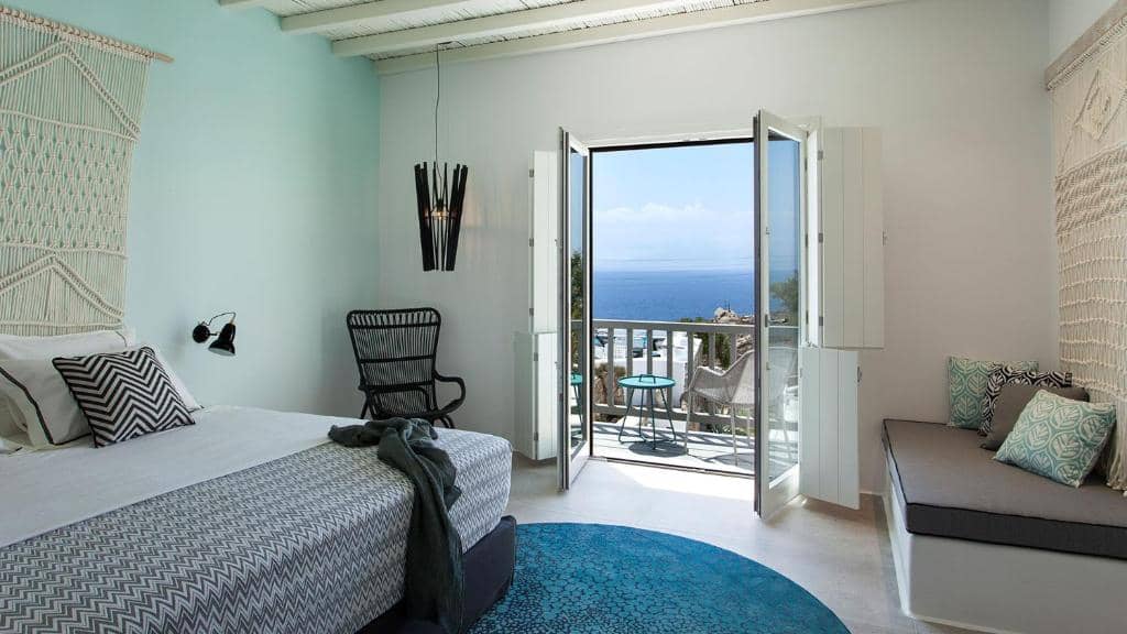 LYO Boutique Hotel Mykonos - Πανοραμική Σουίτα με Θέα Θάλασσα
